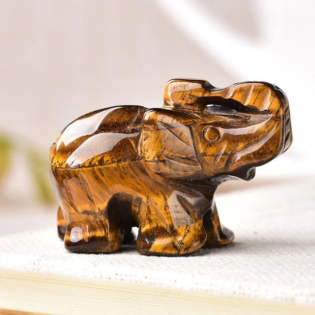 Spiritual & Emotional Support Crystal Elephant